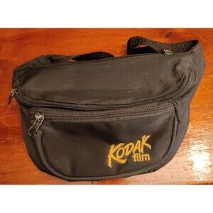 Vintage Kodak Film Logo Zip Compartment Fanny Pack